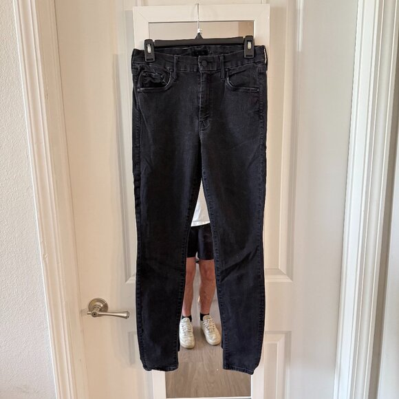 Mother Jeans The Looker in Not Guilty Size 28 Color Black - Picture 1 of 6